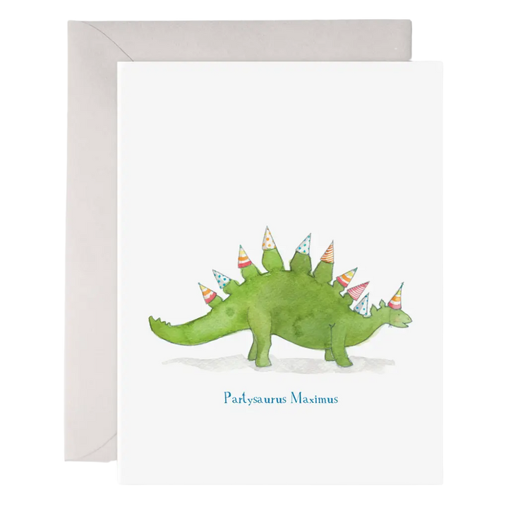Partysaurus Birthday Card