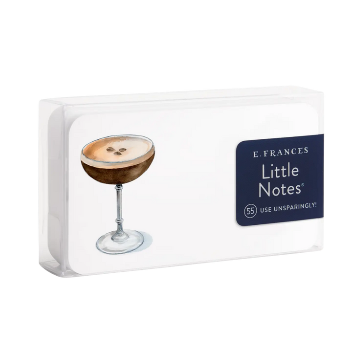 Espresso Martini Little Notes® Notecards (55ct)