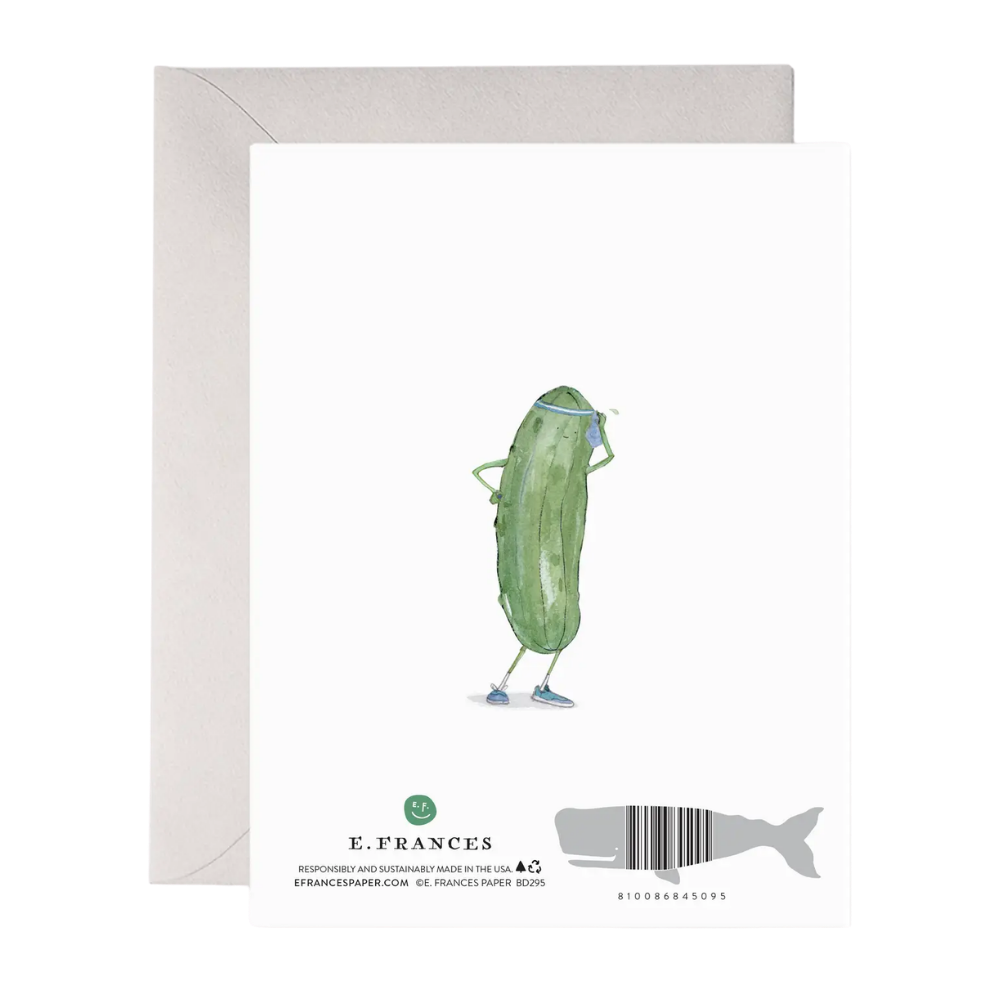 Dink Responsibly Pickleball Birthday Card