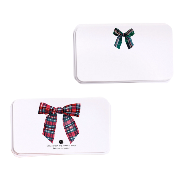 Plaid Bow Little Notes® Notecards (55ct)