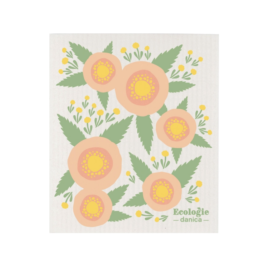 Rosa Swedish Dishcloth