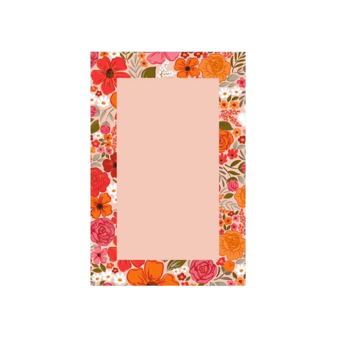 Rosewood Blooms Notepad