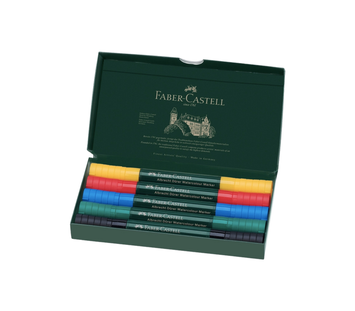 Albrecht Dürer Watercolor Markers, 5 Basic Colors