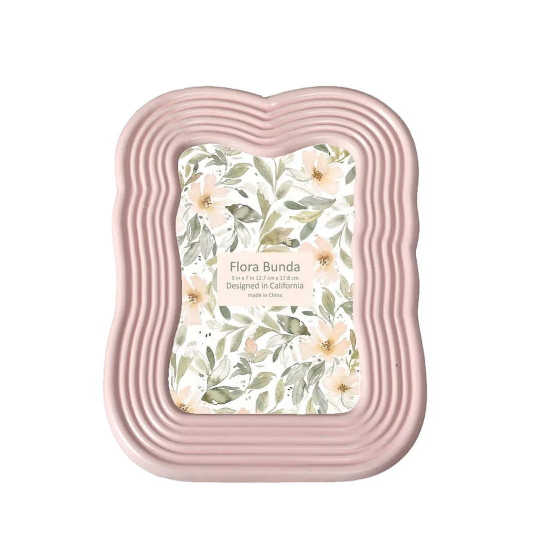 5x7 Curves Ceramic Frame