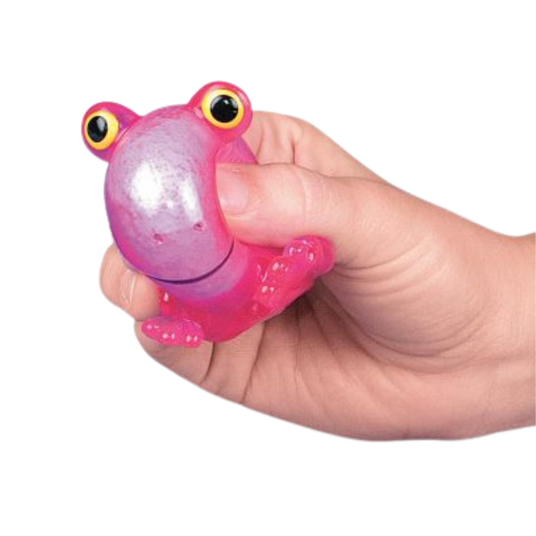 Squeezable Sticky Frogs