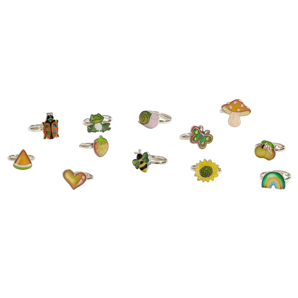 Garden Friends Mood Rings