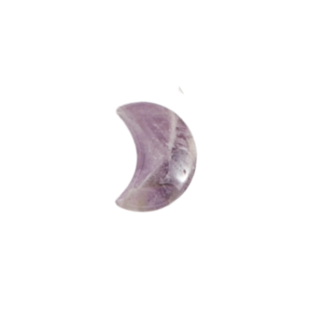 Assorted Carved Crystal Moons