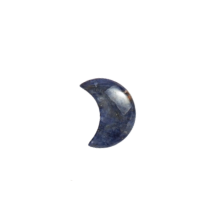 Assorted Carved Crystal Moons