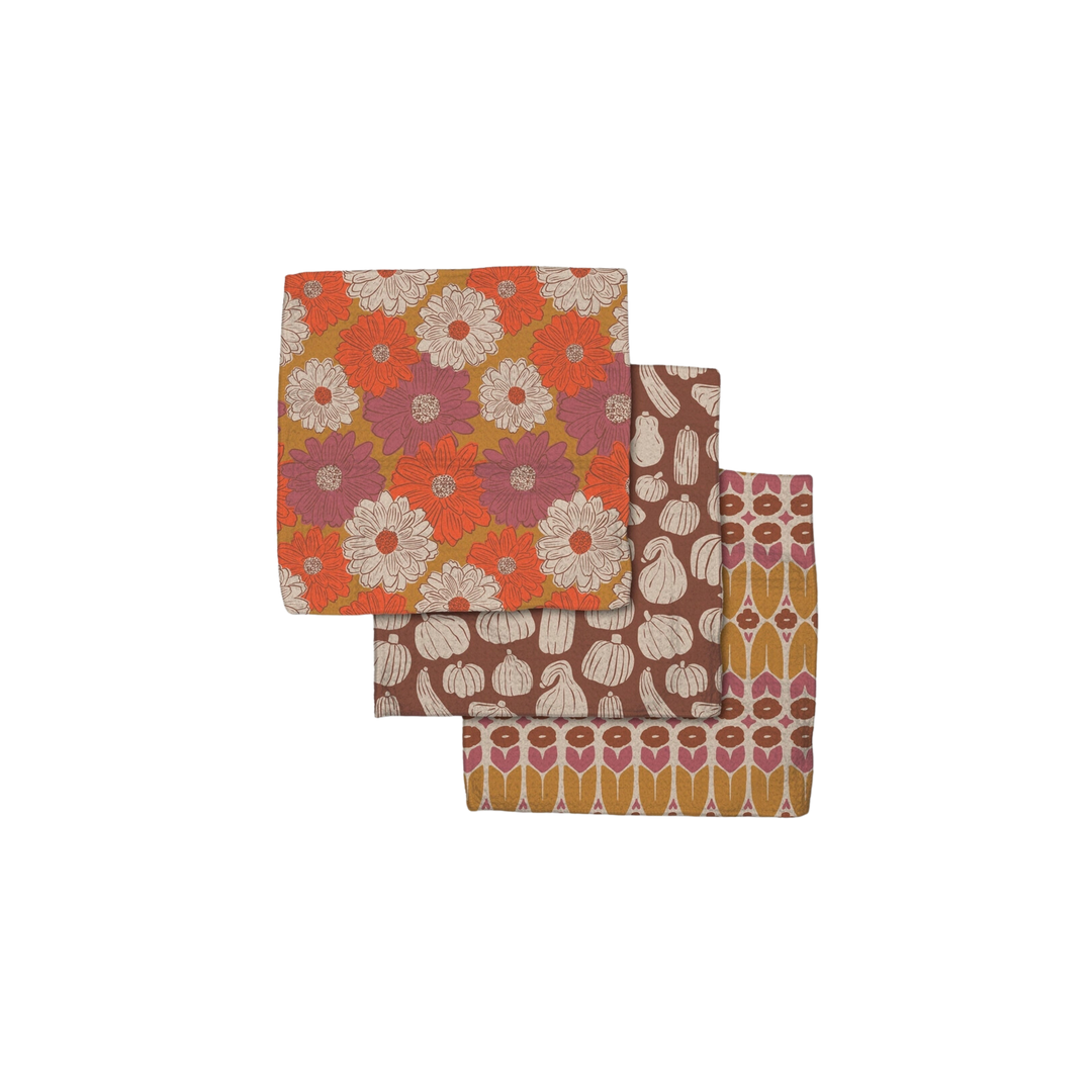 Zinnia Dish Cloth Set