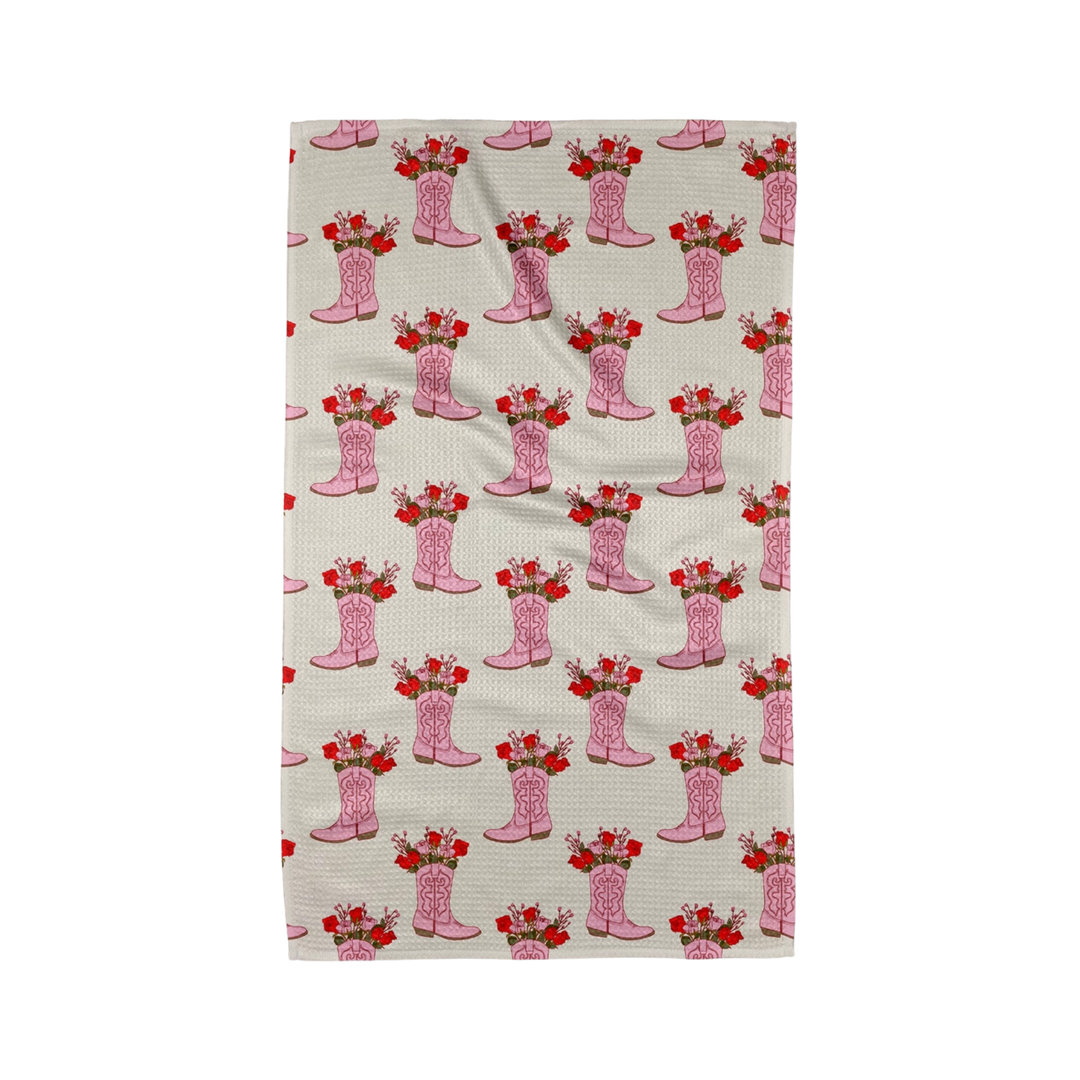 Cowgirl Boots Tea Towel