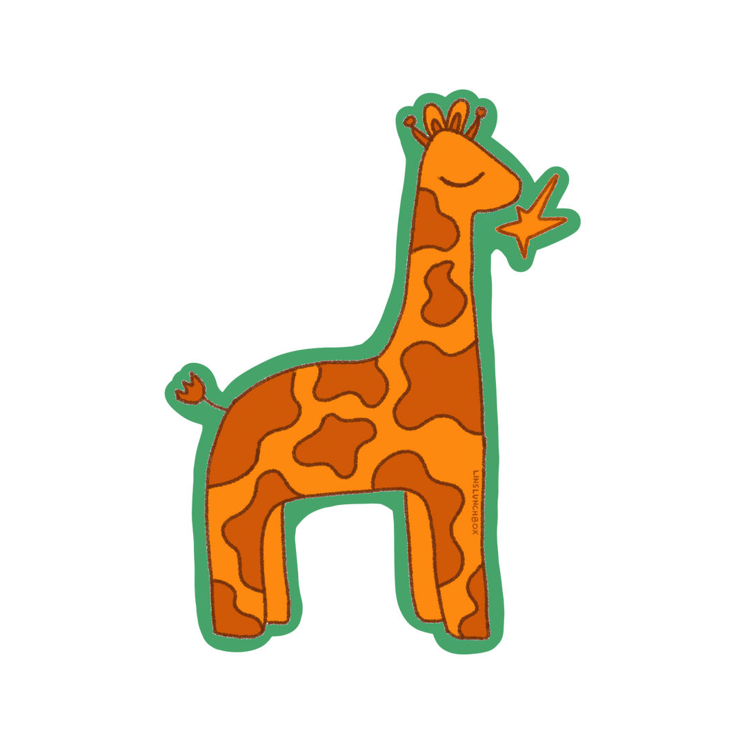 Gerald the Giraffe Sticker