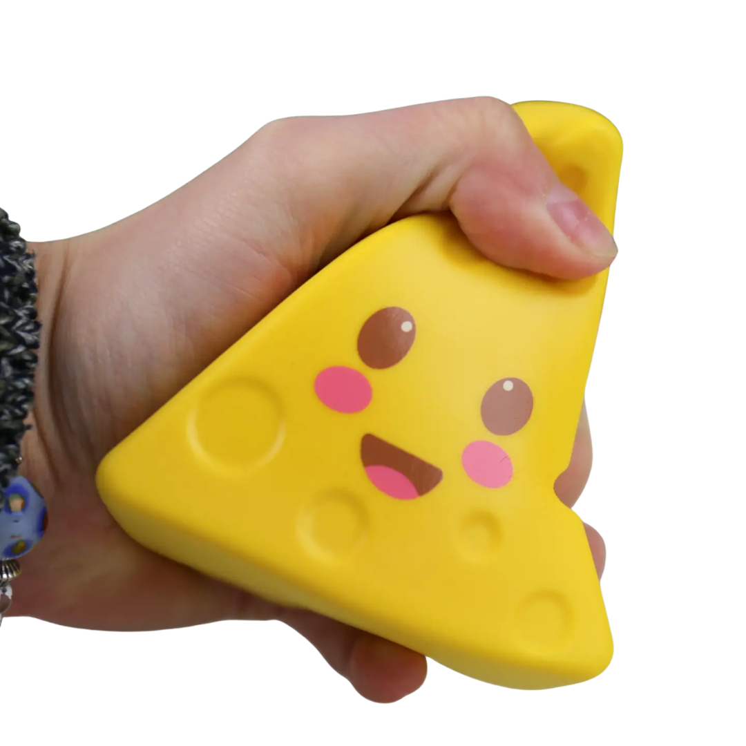 Cheese Stress Toy