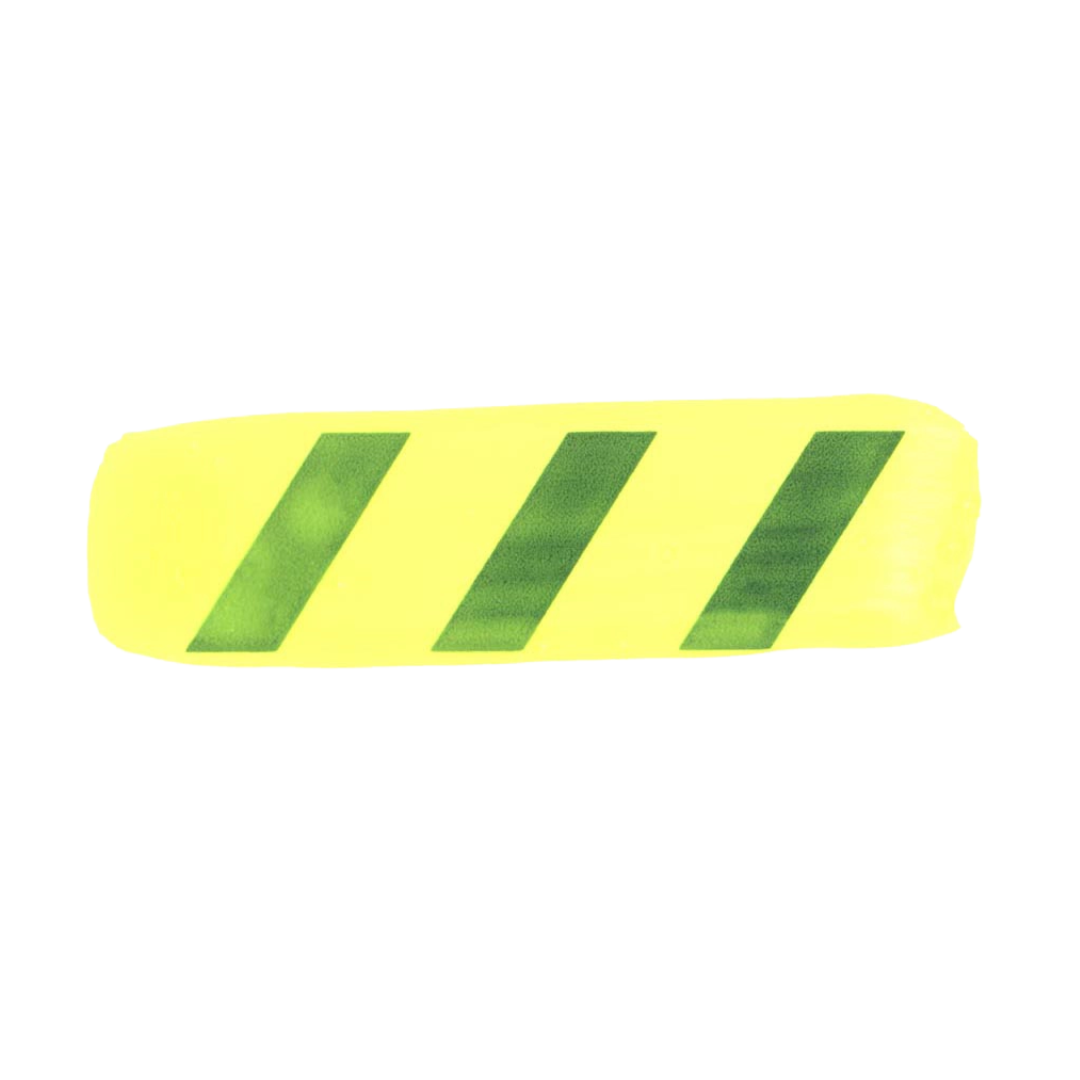 High Flow Fluorescent Chartreuse Acrylic Paint 4oz