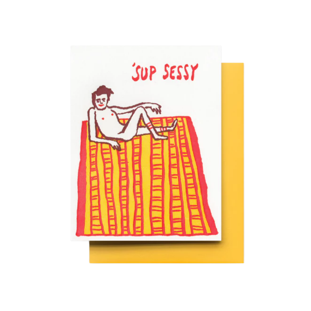 Sessy Dude Card