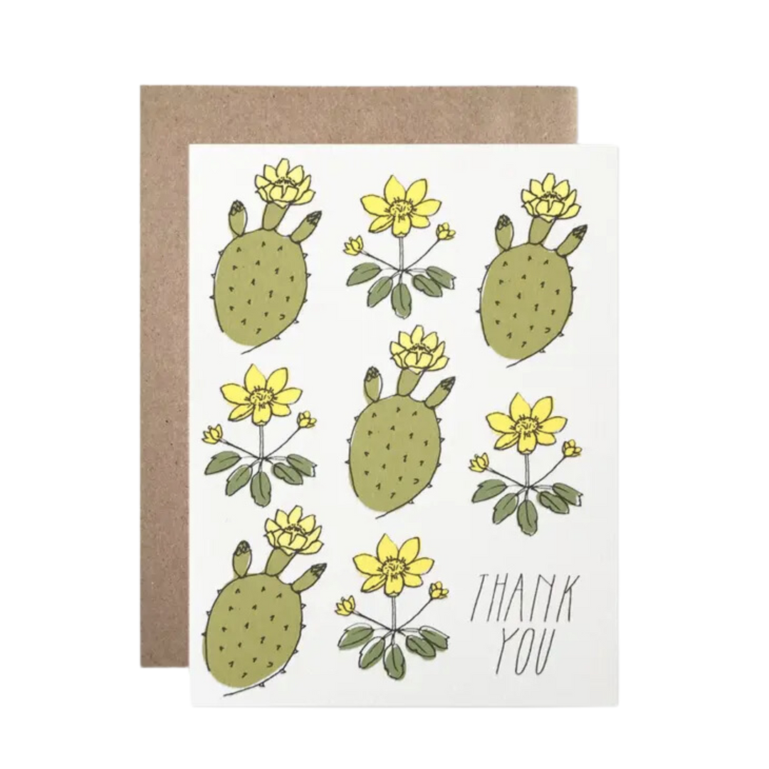 Thank You Cactus Card