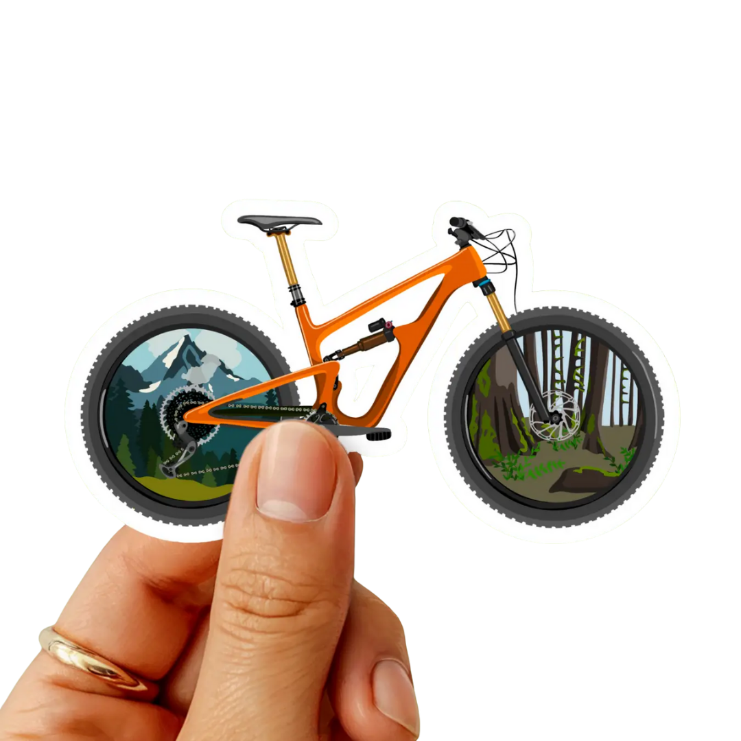 Mountain Bike Sticker