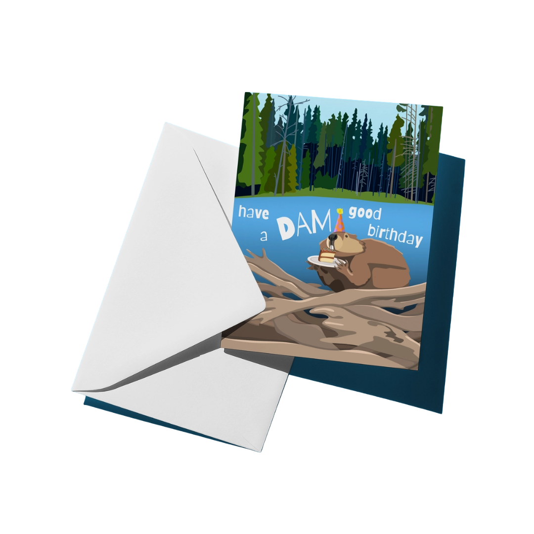Have A Dam Good Birthday Card