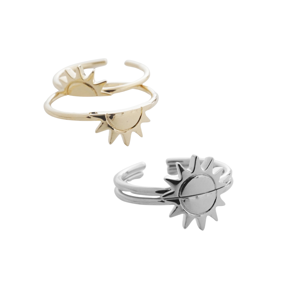 Sun To Sunset Ring Duo