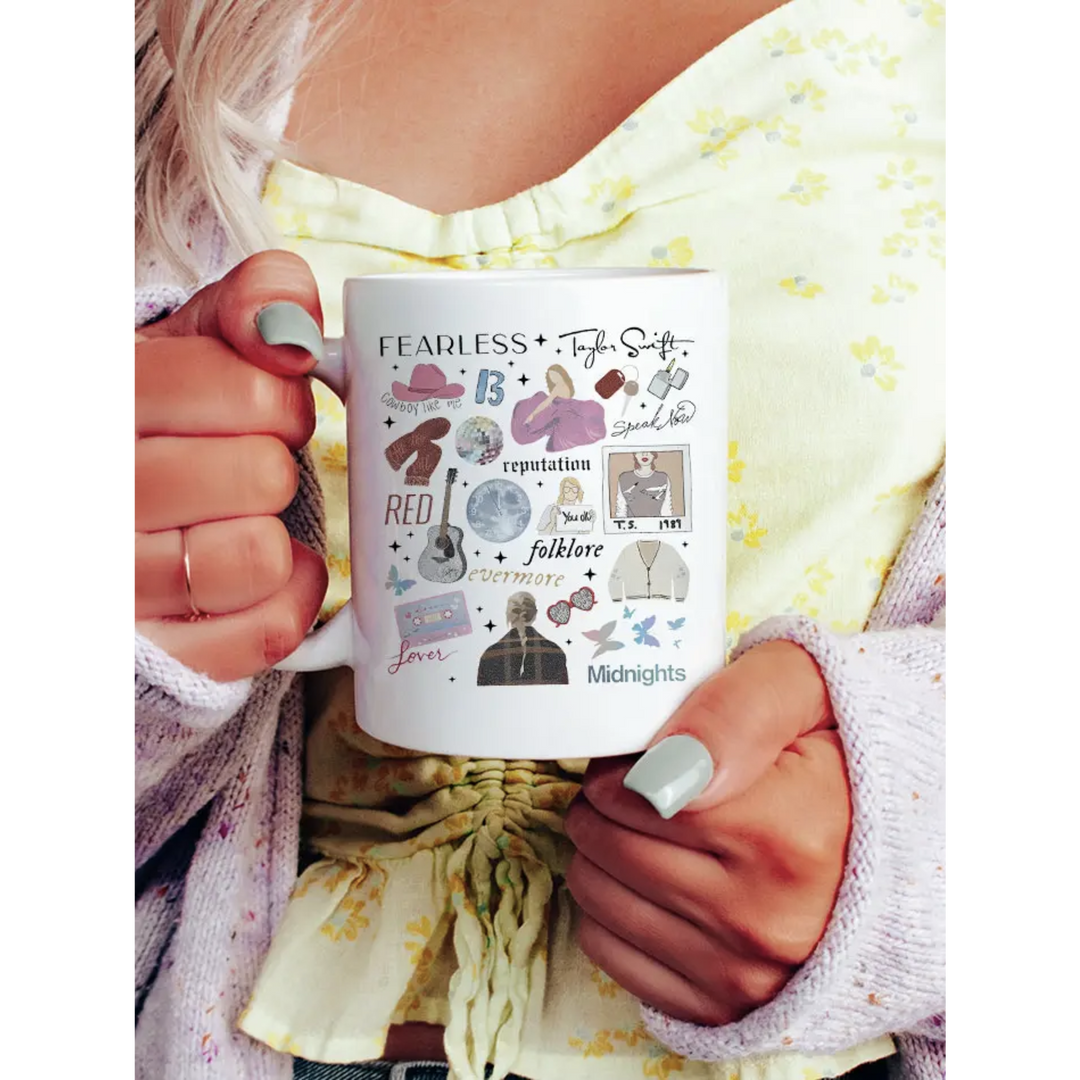 Taylor Eras Inspired - Pop Music Coffee Mug