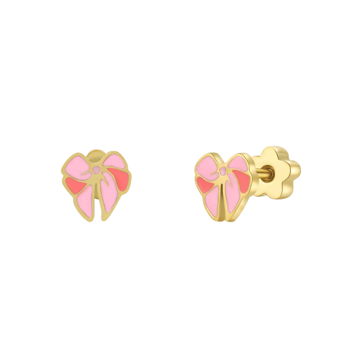 Bow Flat Back Earrings