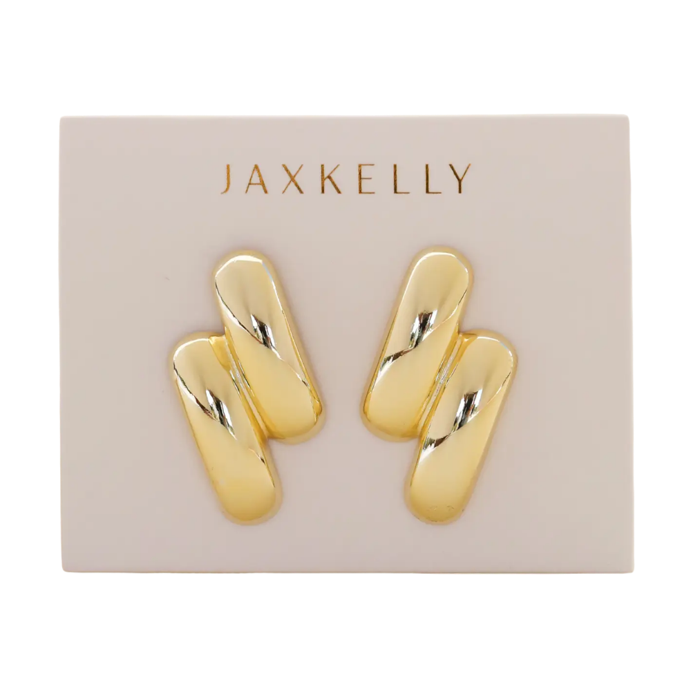 Double Bold Bar Earrings