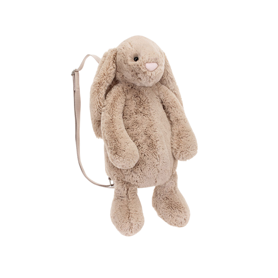 Bashful Beige Bunny Backpack