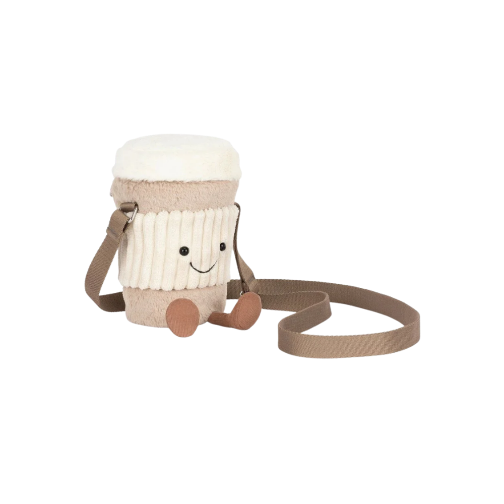 Amuseables Perkle Coffee Shoulder Bag