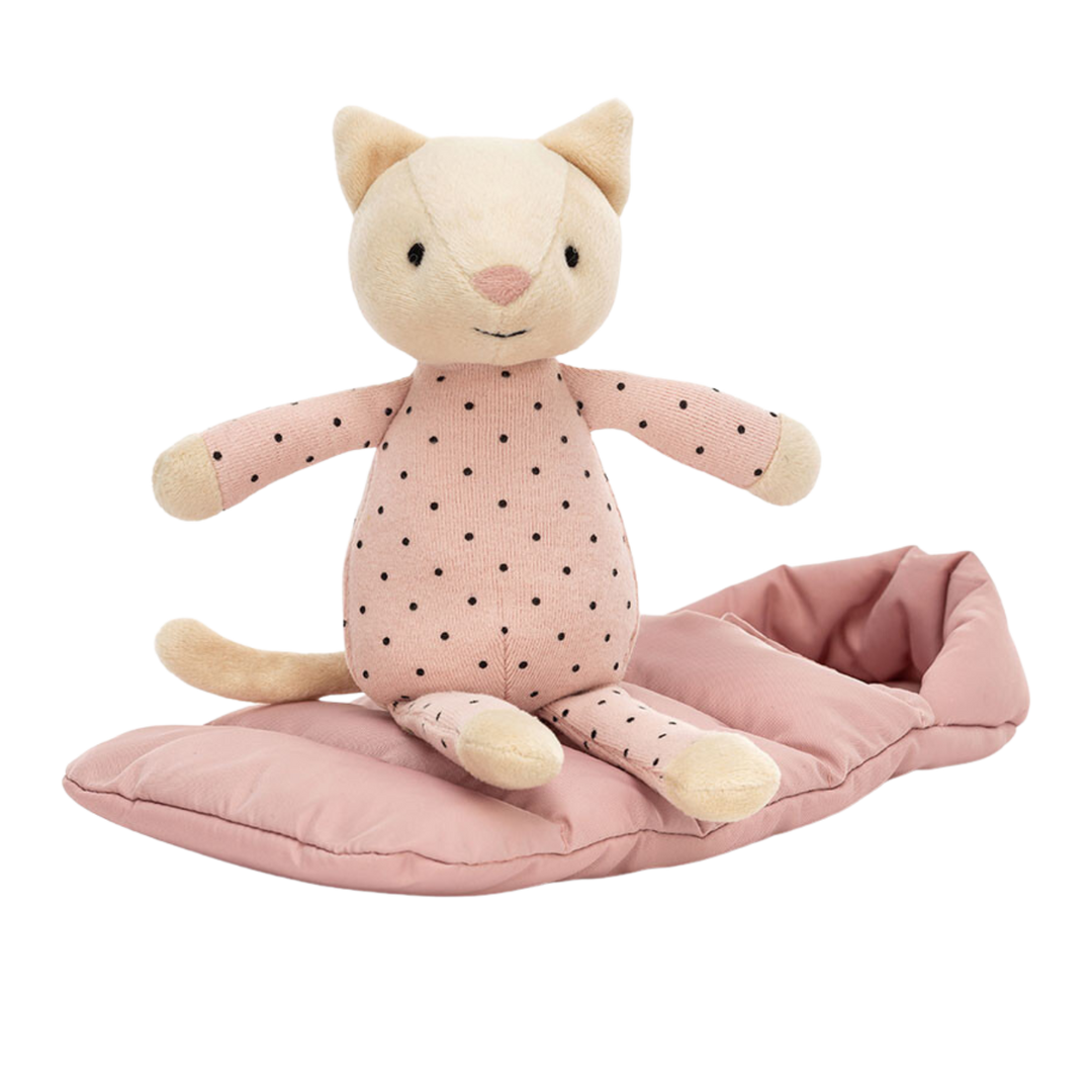 Sleeping Bag Snuggler Cat