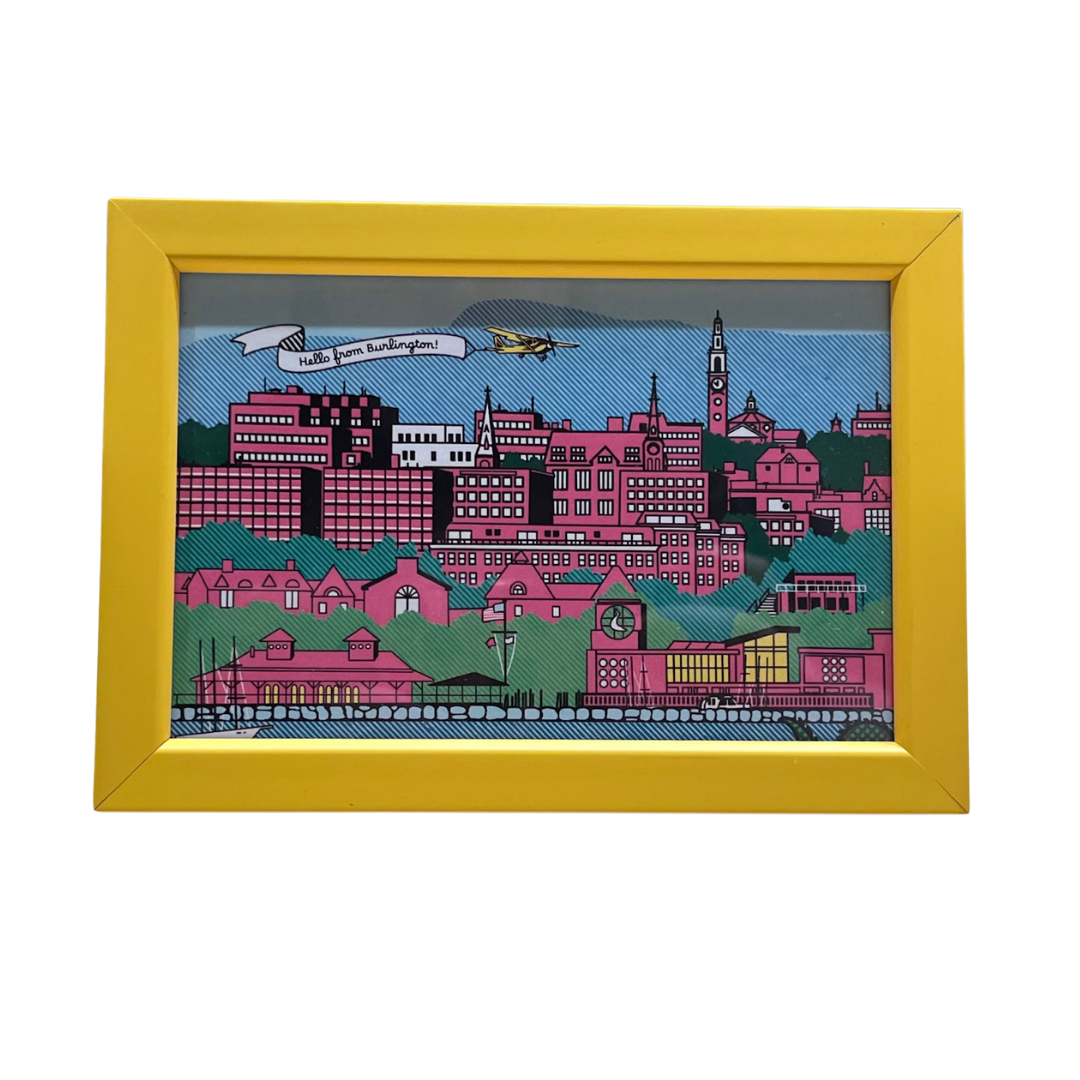 Burlington Waterfront Framed Print