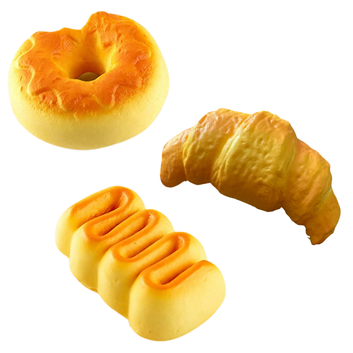 Bread Loaf Squeeze Squishy Stress Relief Toy