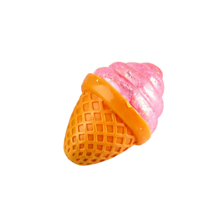 Glitter Ice Cream Cone Squeeze Toy