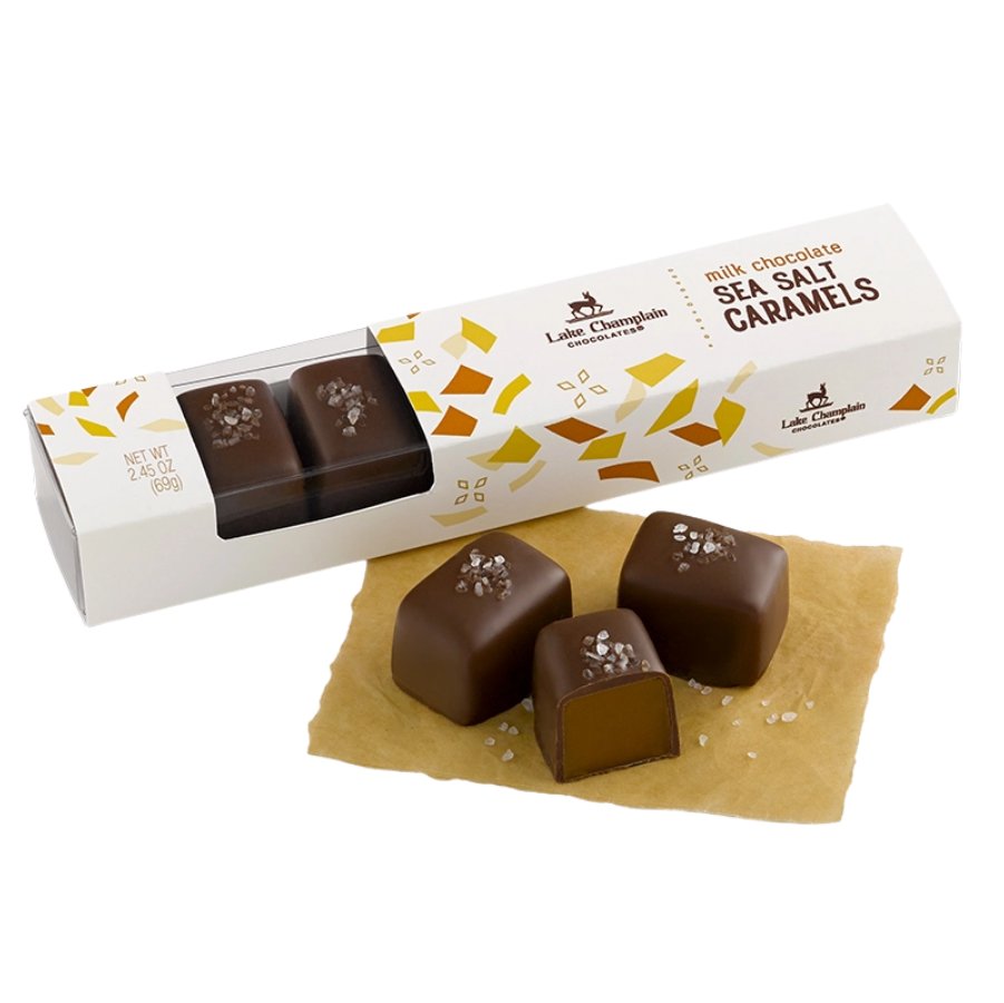 Milk Chocolate Sea Salt Caramels