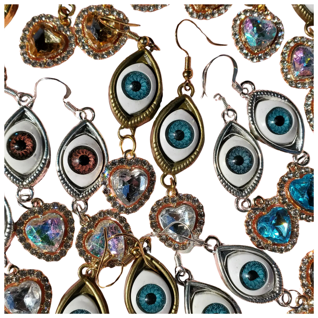 "I See You" Eyeball Earrings