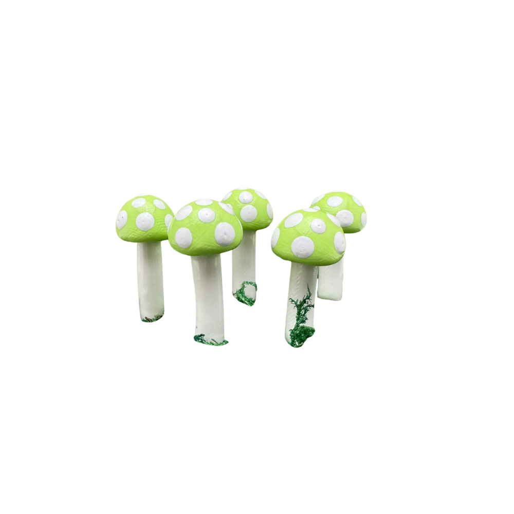 Fairy Garden Mushroom Plant Pick