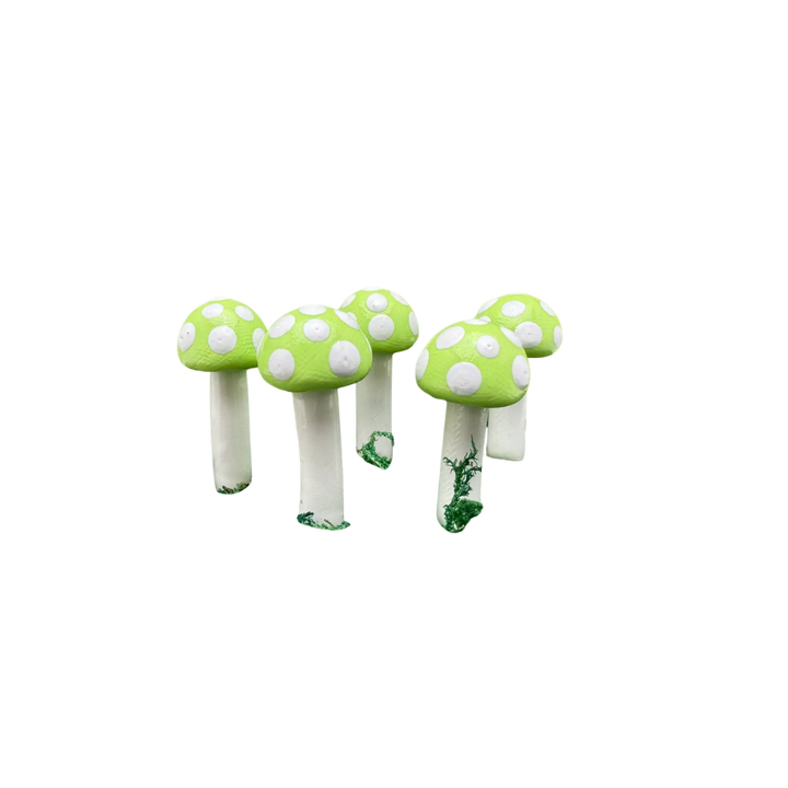 Fairy Garden Mushroom Plant Pick