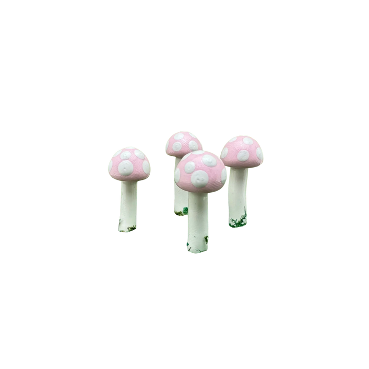 Fairy Garden Mushroom Plant Pick