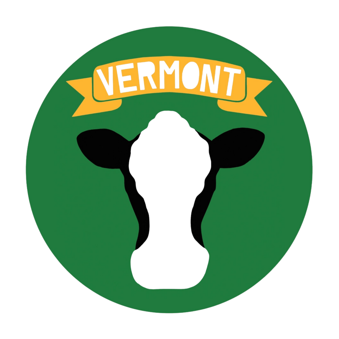 Vermont Holstein Cow Sticker