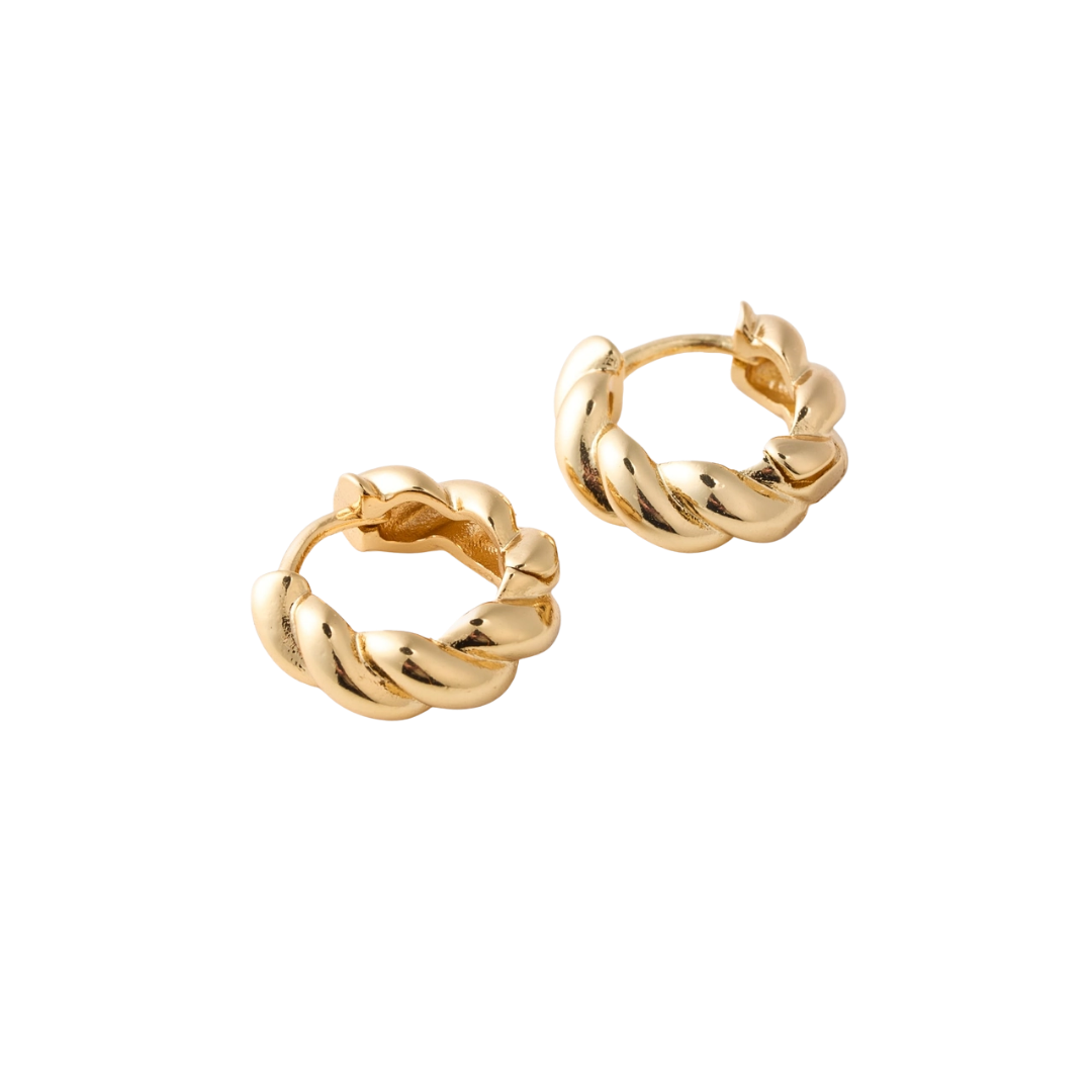 Croissant Huggies Earrings