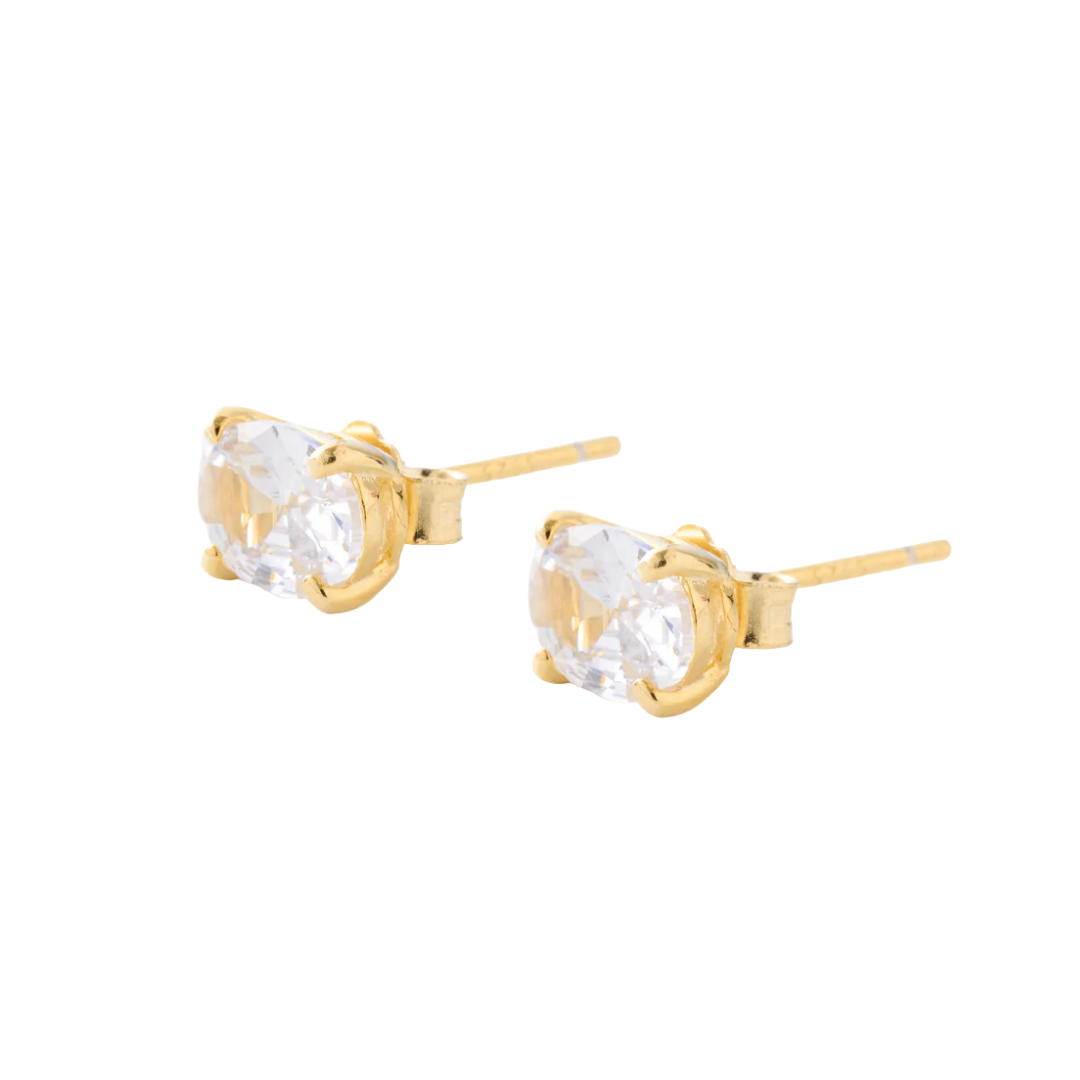 Emily Studs - Cushion Cut