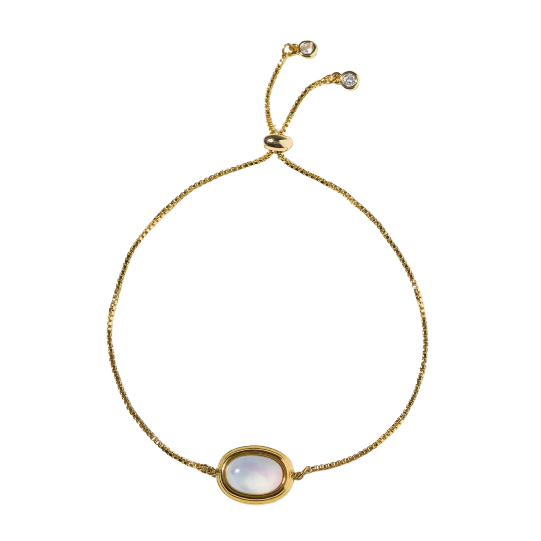 Ophelia Oval Opal Slider