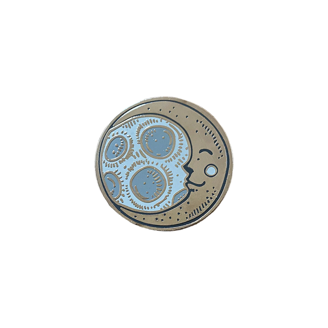 Moon Enamel Pin