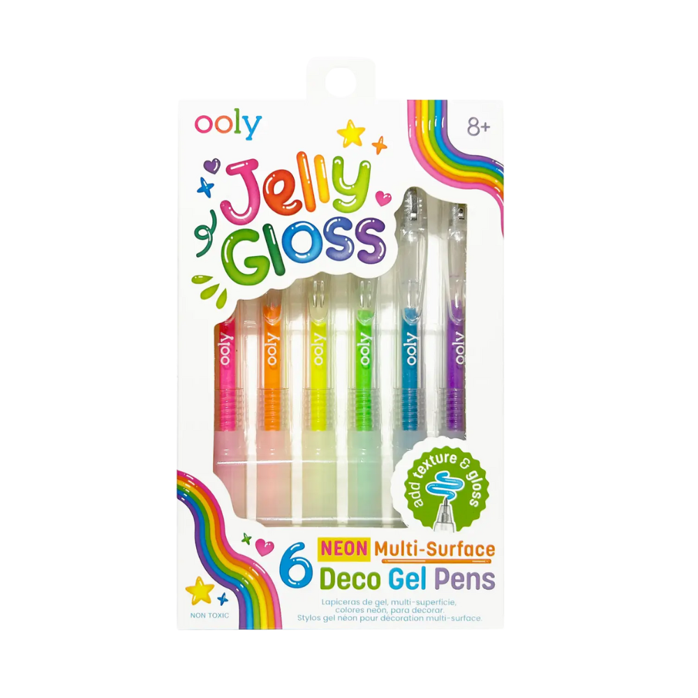 Jelly Gloss Neon Multi-Surface Deco Gel Pens