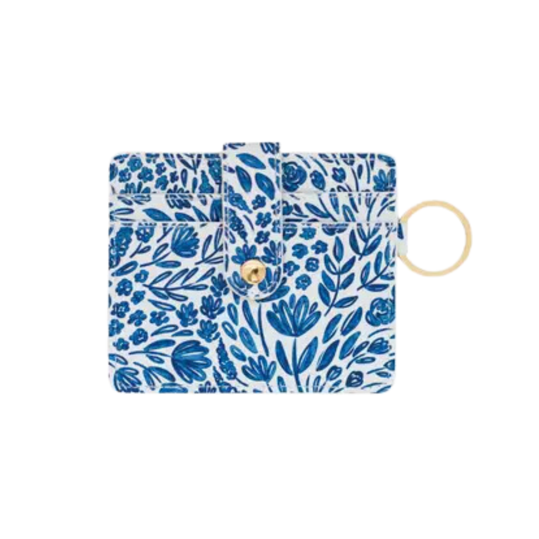 Porcelain Floral Wallet