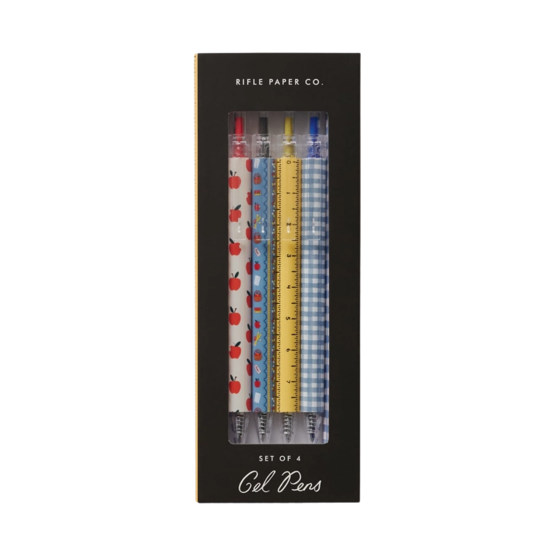 Schoolhouse Gel Pen Set (4ct)