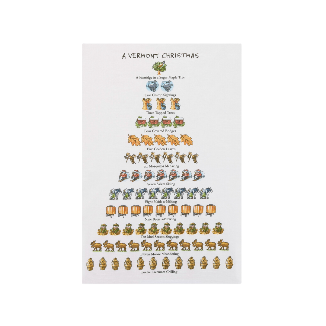 A Vermont Christmas Kitchen Towel