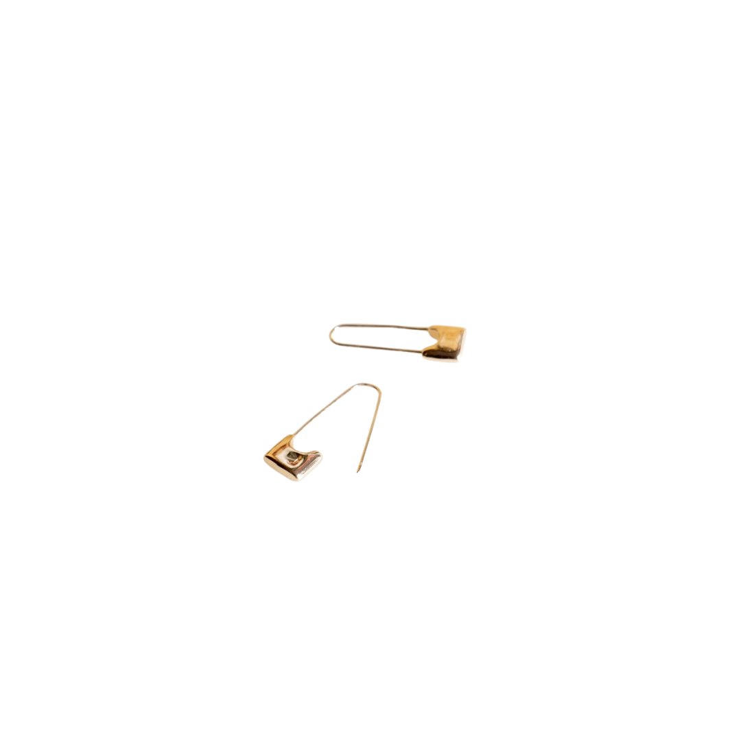 Sid Safety Pin Earrings