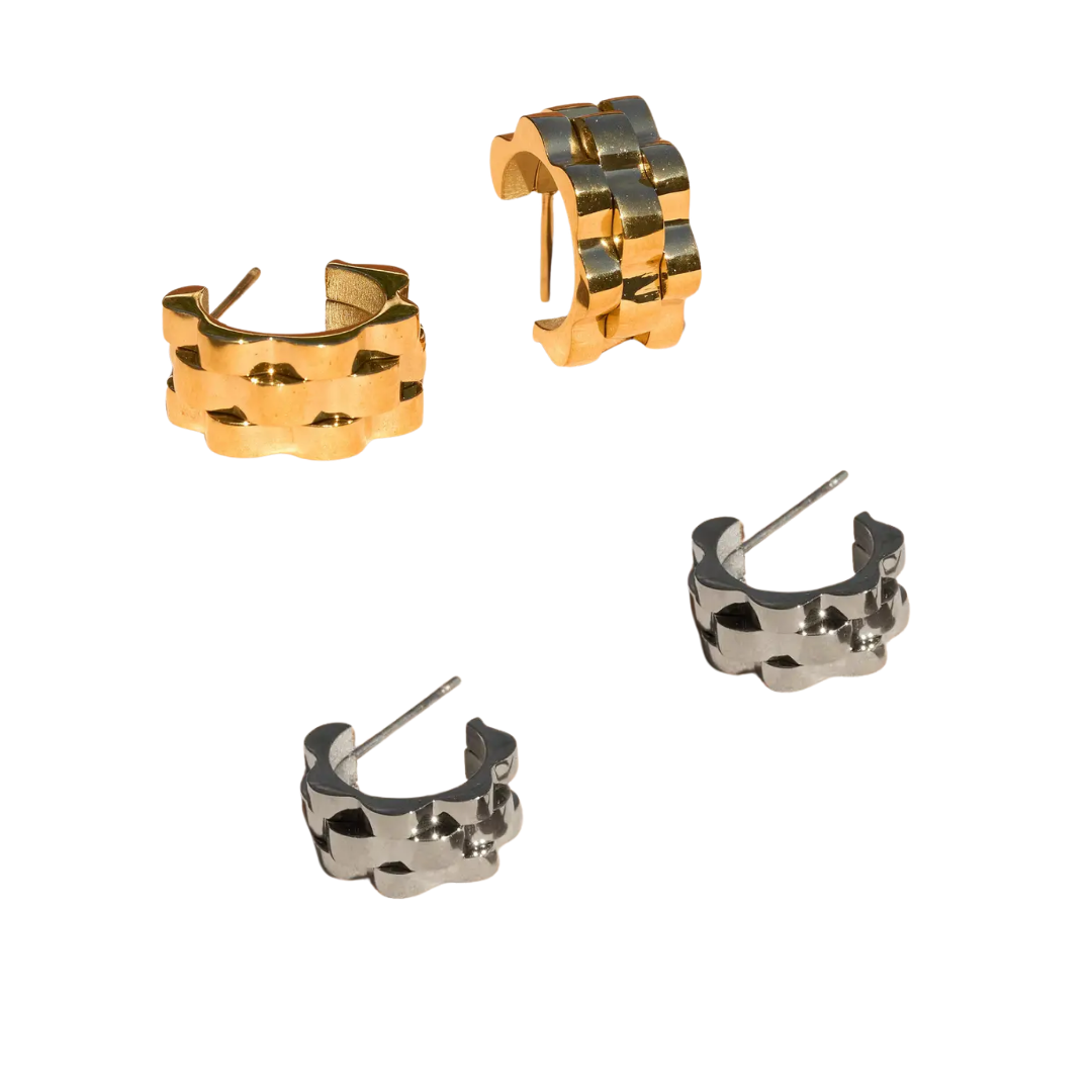Lex Huggie Hoops