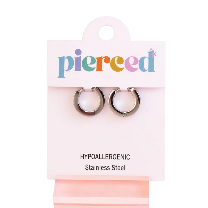 Silver Lilac Checkered Huggies