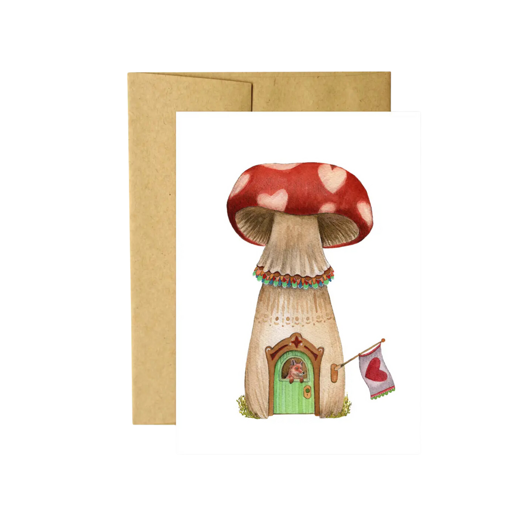 Hello Love Greeting Card