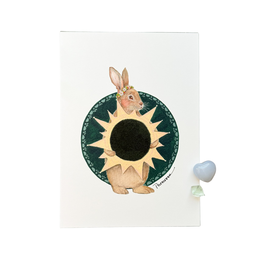 Rabbit Eclipse Print